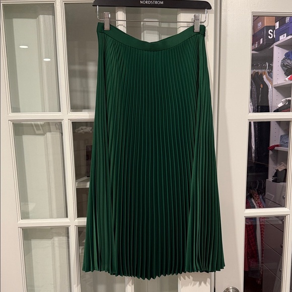 Club Monaco Emerald Green Midi Skirt - Picture 1 of 2